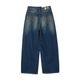 X-GIRL | EMBLEM POCKET ASYMMETRIC WAIST DENIM PANTS��105263031007��