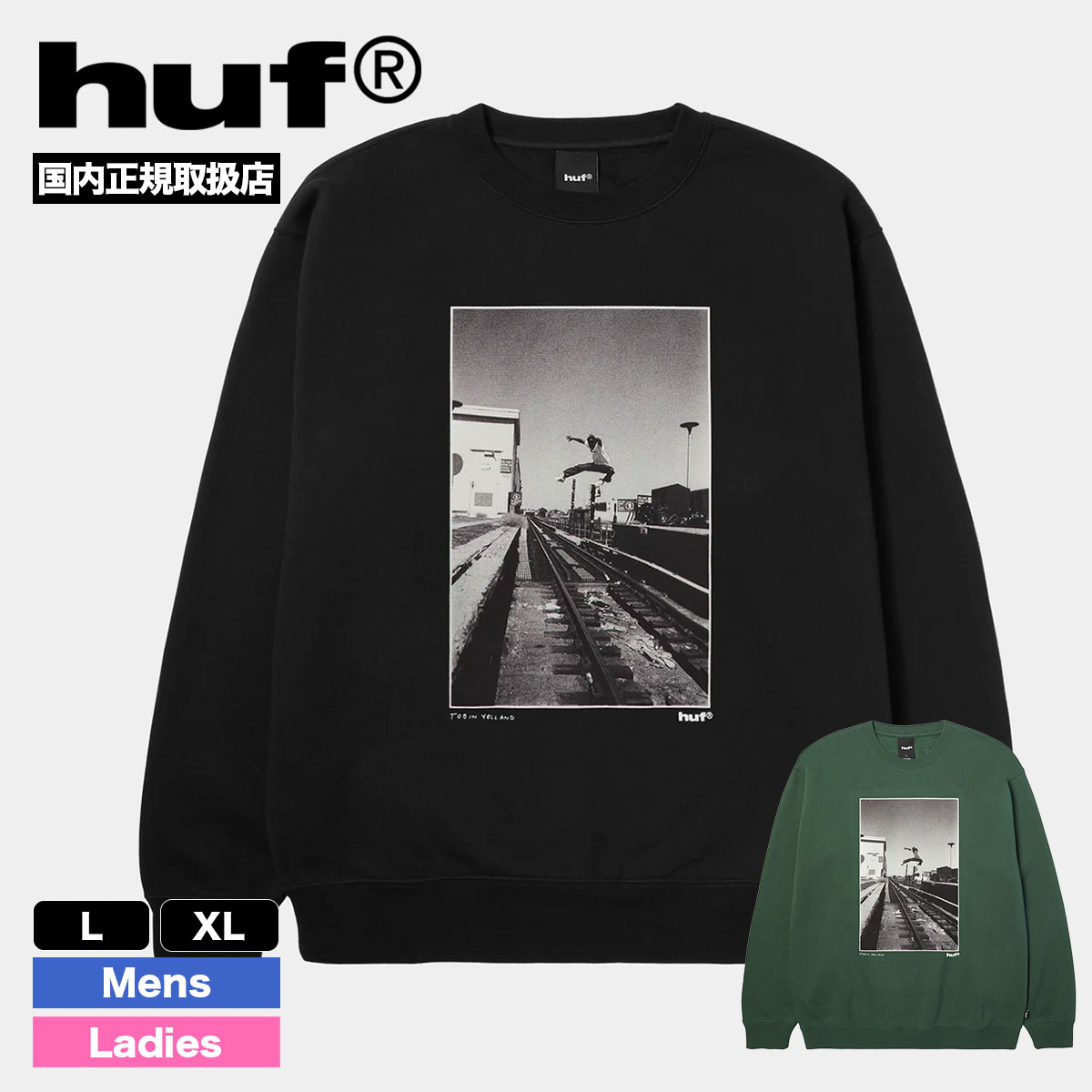 HUF   | TAKING THE LEAP CREW��PF00843��