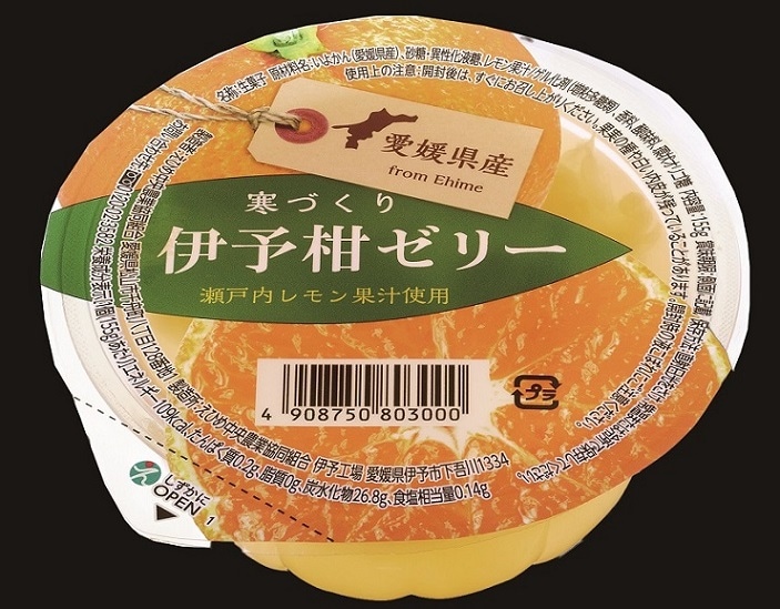 伊予柑ゼリー　155g ×30個 JAえひめ中央　寒づくり No.31） 寒づくり伊予柑ゼリー 155g/30個入 | カップゼリー | ネット