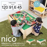 ŷ���ڥץ쥤�ơ��֥���120cm�����ס�-�˥�-�����å��ơ��֥롡�ǥ���