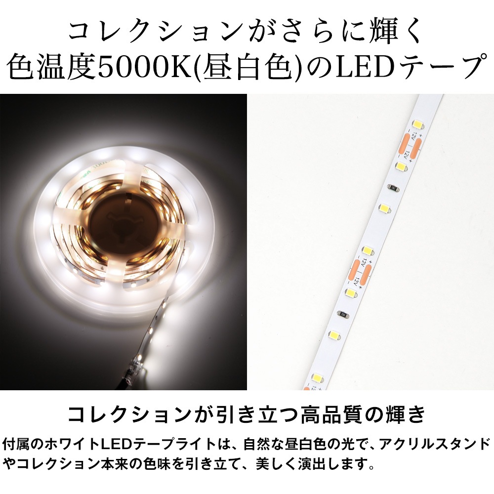 �����������ѥ��쥯����󥱡��� �ϥ������� -�ޥ����å�- LED�� ��83cm�߱���17cm�߹⤵58.4cm