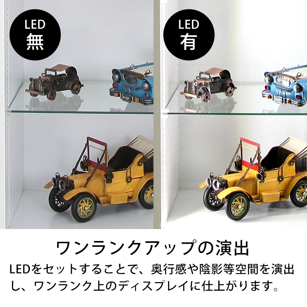�� ���� �� LED�ʥۥ磻�ȡ˥��å� �ۥ��쥯������å� �磻�� �ϥ������� ��83cm�߱���39cm -�ե����奢��å� �� ������- ��CR-T8339E��