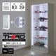 �� ���� �� LED�ʥۥ磻�ȡ˥��å� �ۥ��쥯������å� �磻�� �ϥ������� ������ ��83cm�߱���39cm -�ե����奢��å� �� ������- ��CR-TH8339E��
