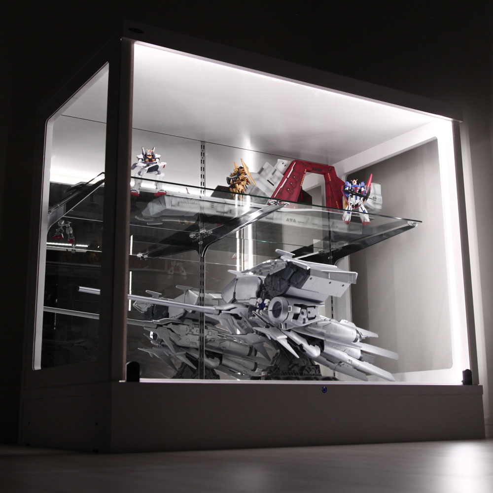 コロロ　デコレーションミラー　置型　W74 H117 展示品 JAJAN コレクションラック 大容量 専用オプション 背面ミラー