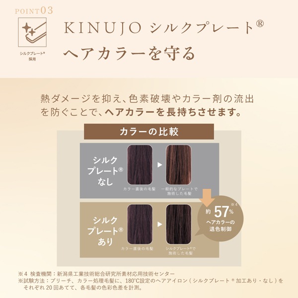 KINUJO W 海外対応ストレートアイロン※メーカー直送品