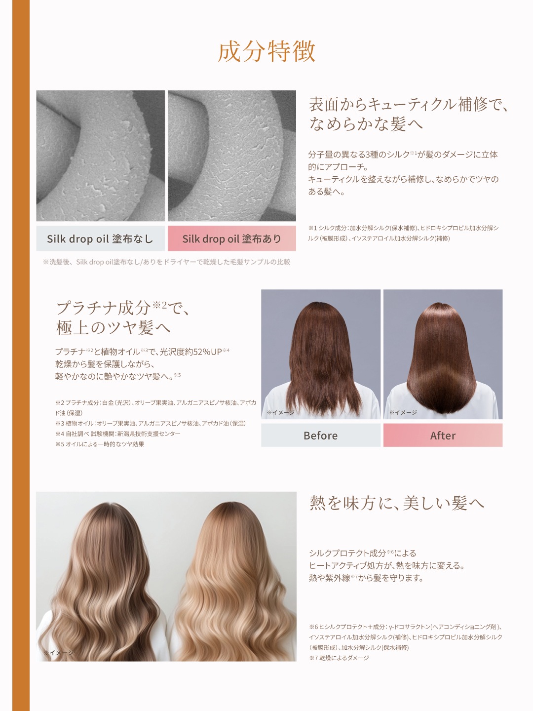 KINUJO Silk drop oil [トリートメントオイル](CDL01)