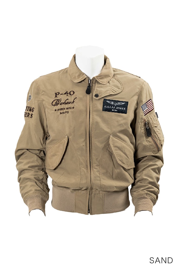 20OFF۽ղƽ A2K-1002 AVIREX CWU-36P WIND BREAK FLIGHT JACKET [ʡ5-7Ķˤȯ] AVIREX()