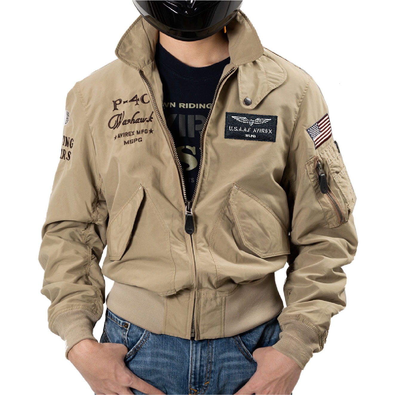 20OFF۽ղƽ A2K-1002 AVIREX CWU-36P WIND BREAK FLIGHT JACKET [ʡ5-7Ķˤȯ] AVIREX()