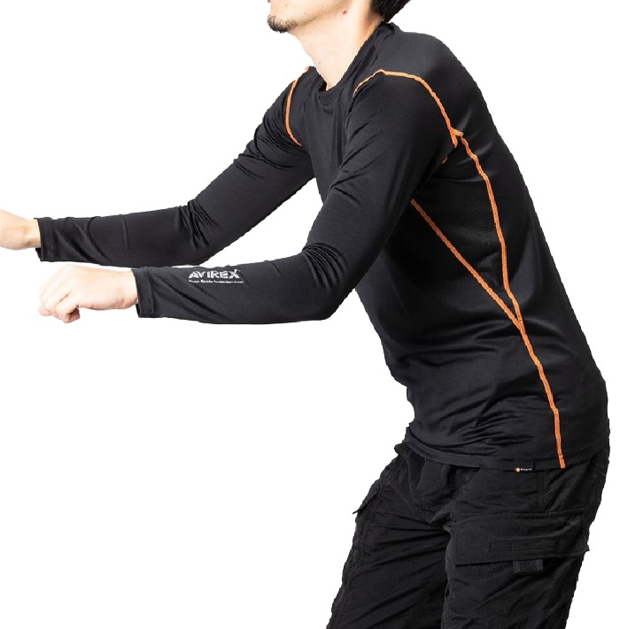 �ղƽ� A2K-5002 AVIREX COMPRESSION INNER TIGHT FIT [�����ʡ�5-7�Ķ����ˤ�ȯ��] AVIREX(���)