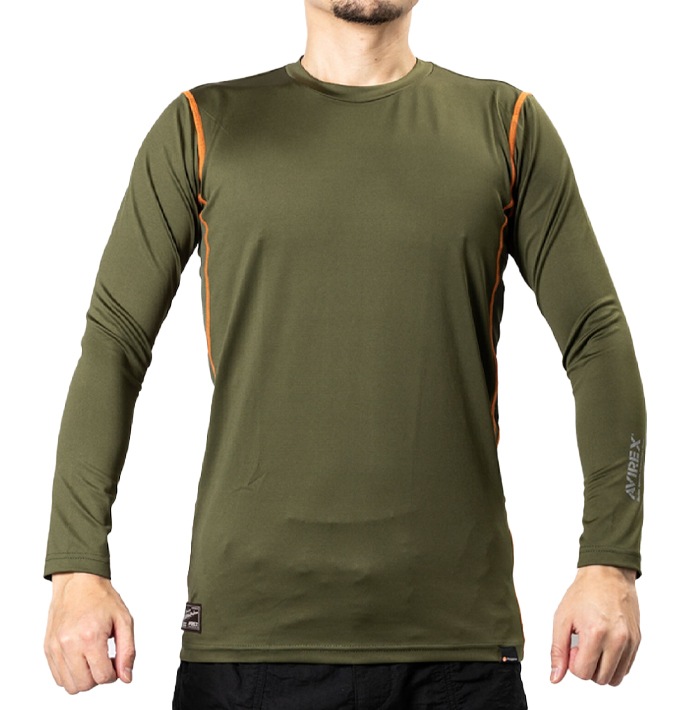 �ղƽ� A2K-5002 AVIREX COMPRESSION INNER TIGHT FIT [�����ʡ�5-7�Ķ����ˤ�ȯ��] AVIREX(���)