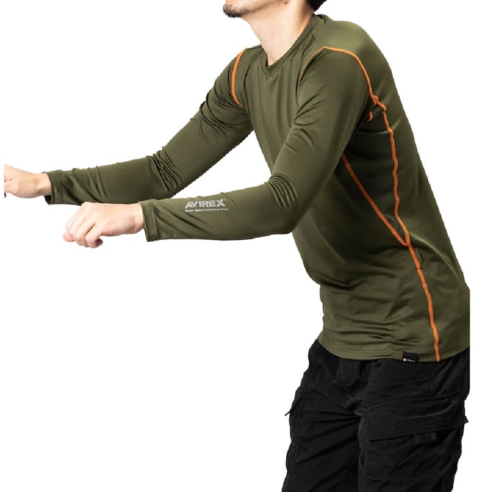 �ղƽ� A2K-5002 AVIREX COMPRESSION INNER TIGHT FIT [�����ʡ�5-7�Ķ����ˤ�ȯ��] AVIREX(���)