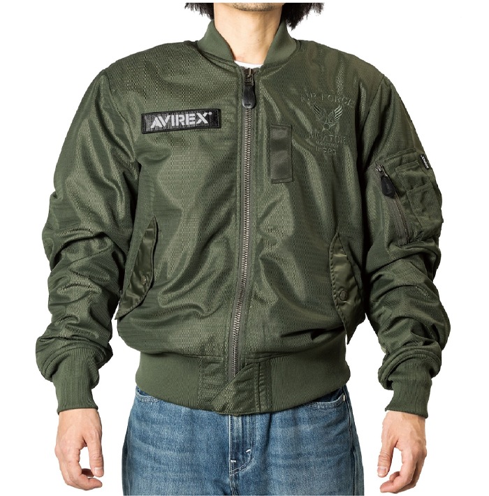 Autumn Thanks Fairղ A2N-1001 AVIREX MESH MA-1 RIDING BLOUSON  [ʡ5-7Ķˤȯ] AVIREX()