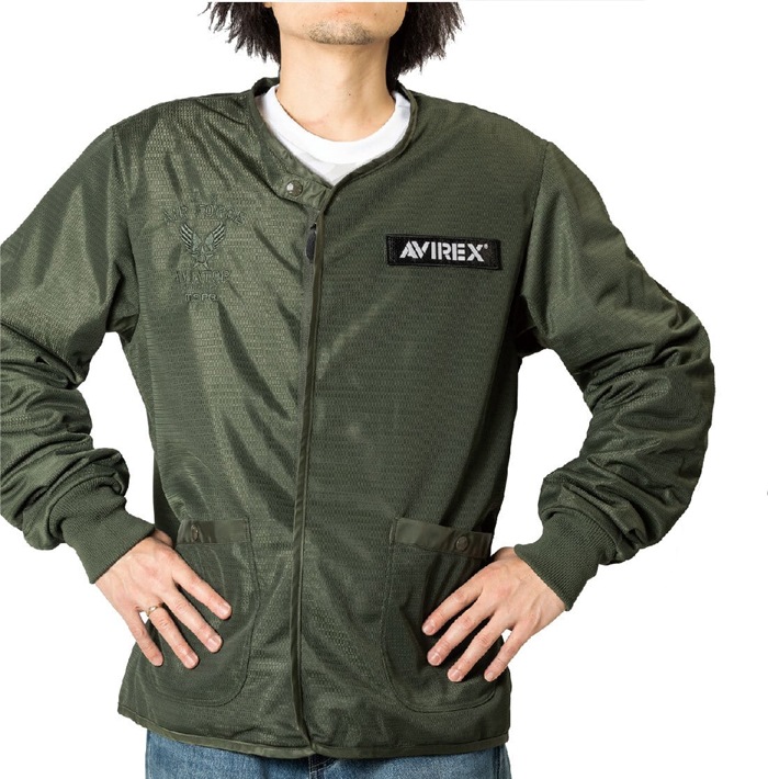 �ղ� A2N-1002 AVIREX MESH RIDING LINER JACKET  [�����ʡ�5-7�Ķ����ˤ�ȯ��] AVIREX(���)