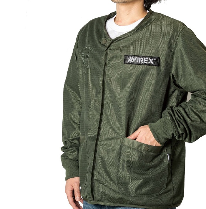 �ղ� A2N-1002 AVIREX MESH RIDING LINER JACKET  [�����ʡ�5-7�Ķ����ˤ�ȯ��] AVIREX(���)