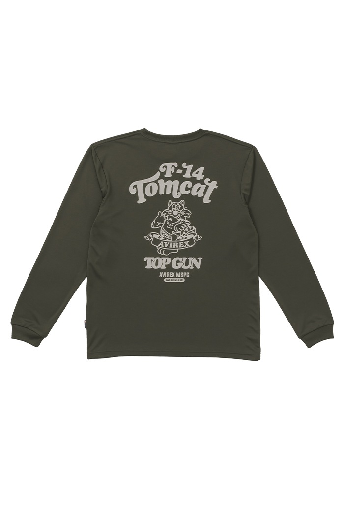 Autumn Thanks Fairղ A2N5002 AVIREX QUICK DRY LONG SLEEVE T-SHIRT[TOMCAT] [ʡ5-7Ķˤȯ] AVIREX(˽)ͥݥбʡ