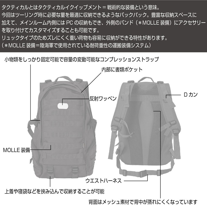 Autumn Thanks Fair10%OFFA2K-7003 AVIREX TACTICAL DAY PACK [ʡ5-7Ķˤȯ] AVIREX 
