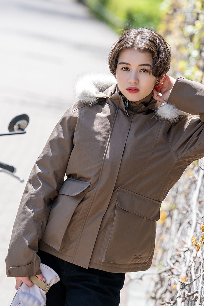 SALE / 20%OFF 25-26AW ���� ROJ1004 �ߥ꥿�꡼�����󥿡����㥱�å� RossoStyleLab(��ǥ�����)