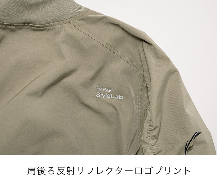 25-26AW�ڿ���۽��� ROJ1007 �饤�ȥߥ꥿�꡼���㥱�å� RossoStyleLab(��ǥ�����)