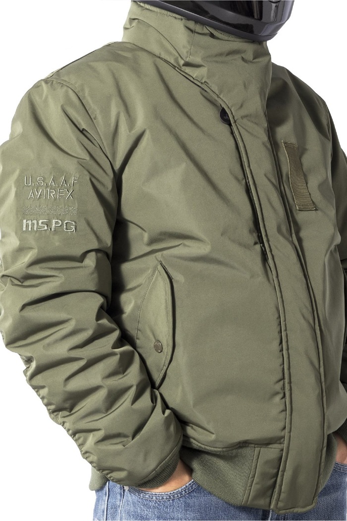 SALE / 5%OFF ���� A2M1001 AVIREX MA-1 RIDING BLOUSON Y-WARM MODEL  [�����ʡ�5-7�Ķ����ˤ�ȯ��] AVIREX(���)