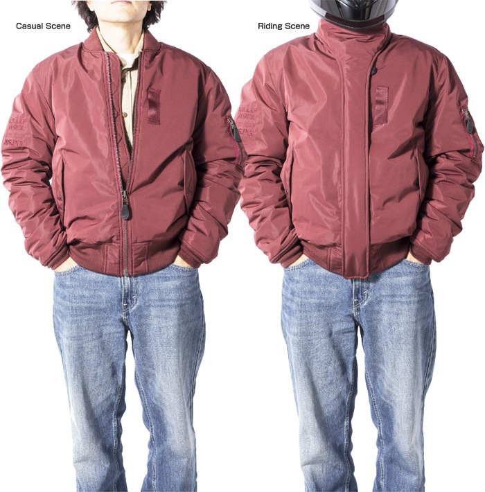 SALE / 5%OFF ���� A2M1001 AVIREX MA-1 RIDING BLOUSON Y-WARM MODEL  [�����ʡ�5-7�Ķ����ˤ�ȯ��] AVIREX(���)