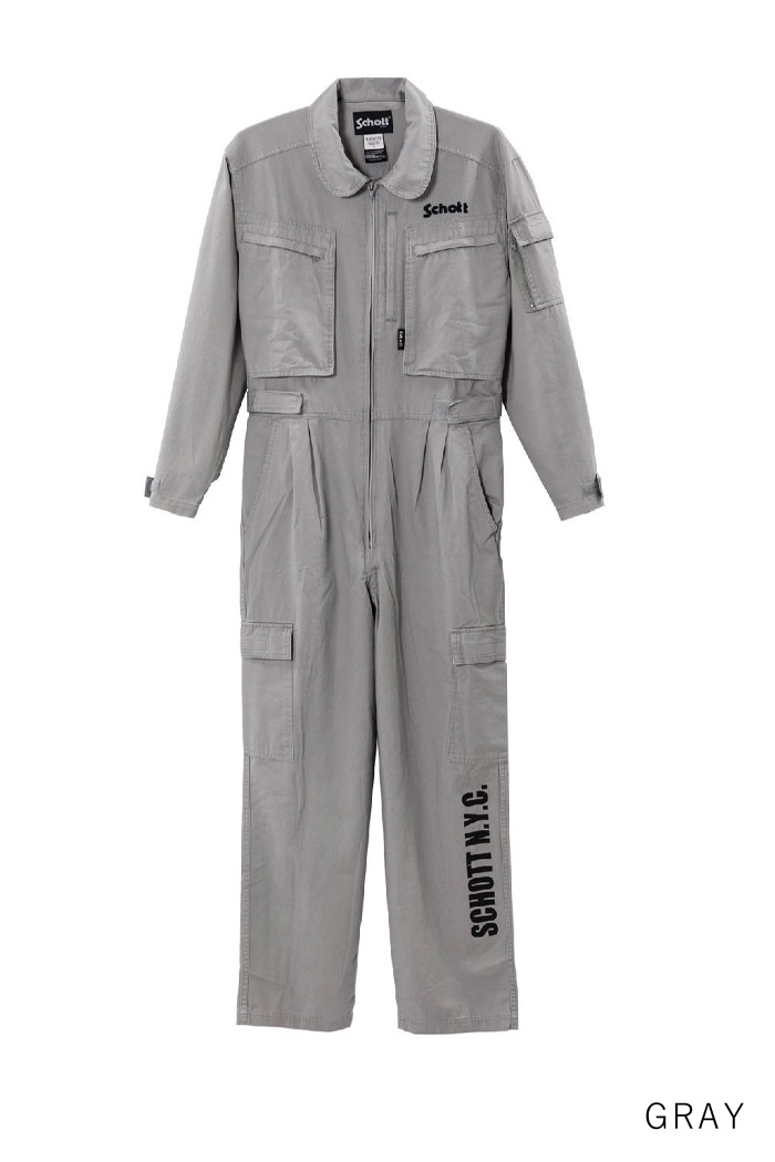 ��ǯ S2K3501 SCHOTT MECHANIC SUIT [�����ʡ�5-7�Ķ����ˤ�ȯ��] SCHOTT(���) 
