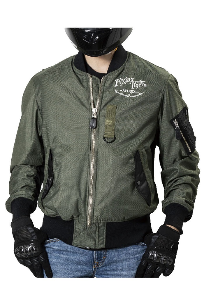 �ղ� A2L-1002 AVIREX MA-1 AIR MESH MC JAC FLYING TIGERS MODEL  [�����ʡ�5-7�Ķ����ˤ�ȯ��] AVIREX(���)