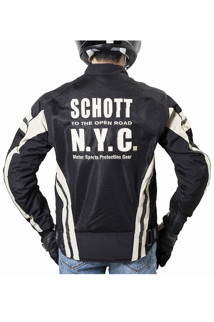 Autumn Thanks Fairղ S2L-1501 SCHOTT CROUSE MESH RIDING JACKET [ʡ5-7Ķˤȯ] Schott()