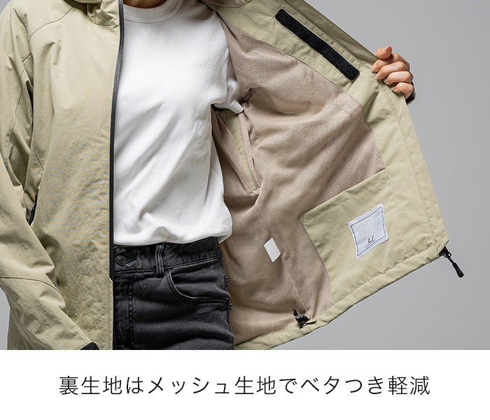 ��100�� �ڿ����3�������� UNJ147 Ķ����ա��ǥ������㥱�å�  [MEN] 26SS urbanism