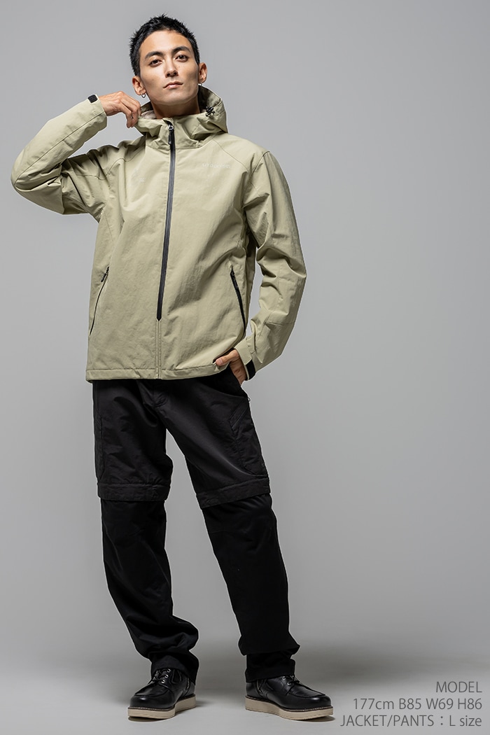 �ڿ����3�������� UNJ147 Ķ����ա��ǥ������㥱�å�  [MEN] 26SS urbanism