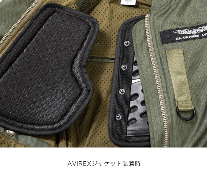 Autumn Thanks FairAVIREX/SCHOTT㥱åѡB2G8003ʥѥ졼ȶץƥXPE SP-CHEST PROTECTOR [ʡ5-7Ķˤȯ] -AVIREX&Schott-() 