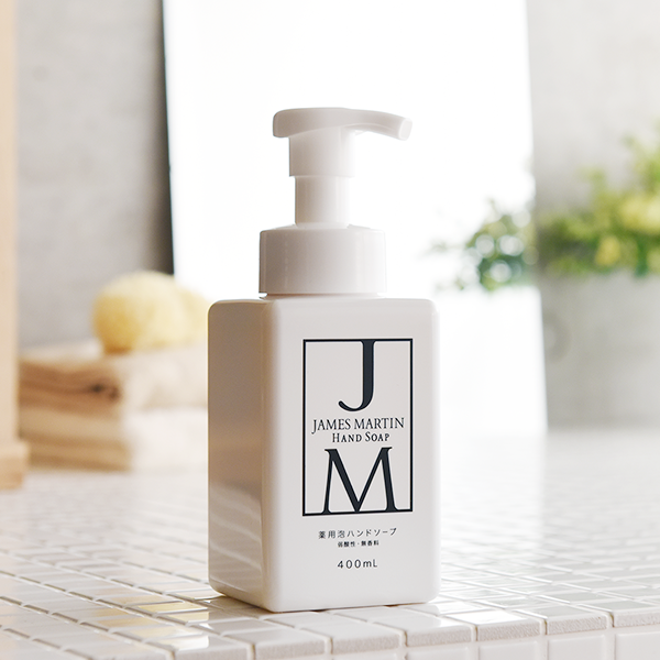 医薬部外品 薬用泡ハンドソープ ポンプ付き 400ml