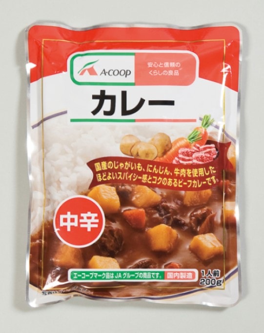 レトルトカレー 中辛 | 食品 | 【JA松本ハイランド 夢あわせi