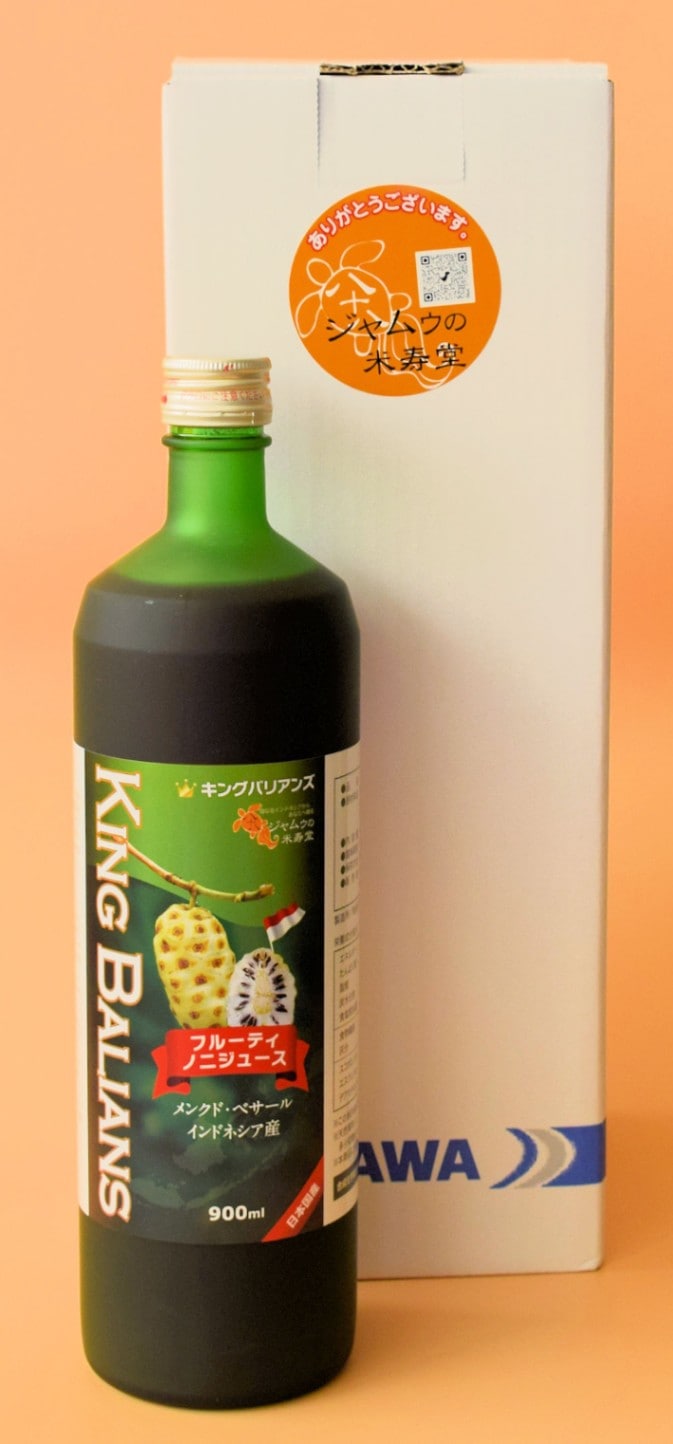 キングバリアンズ フルーティ・ノニジュース、900ml、1本