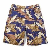 和柄ハーフパンツ