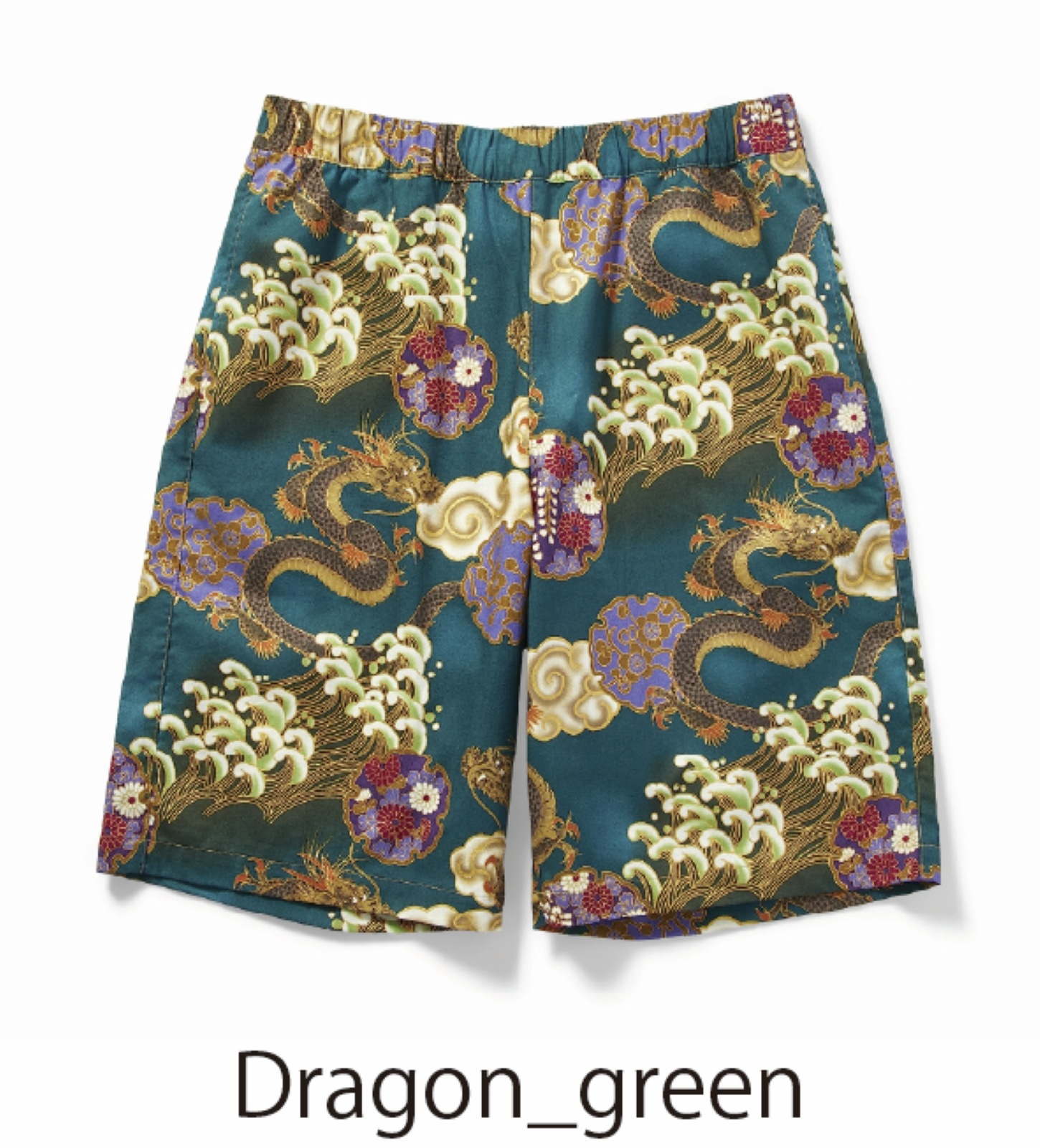 和柄ハーフパンツ