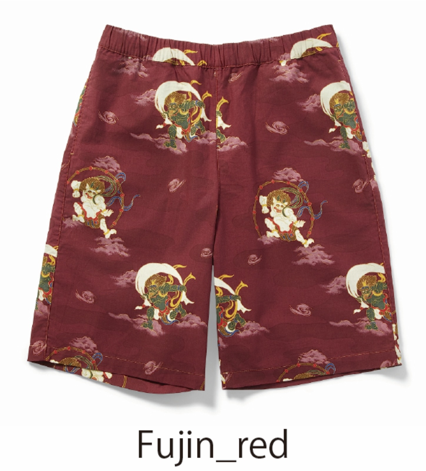 和柄ハーフパンツ