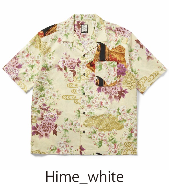和柄アロハシャツ