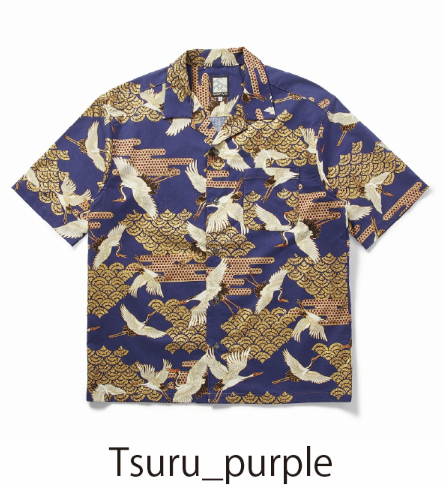 和柄アロハシャツ