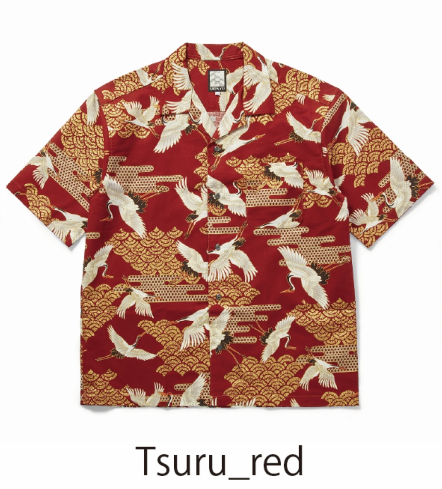 和柄アロハシャツ