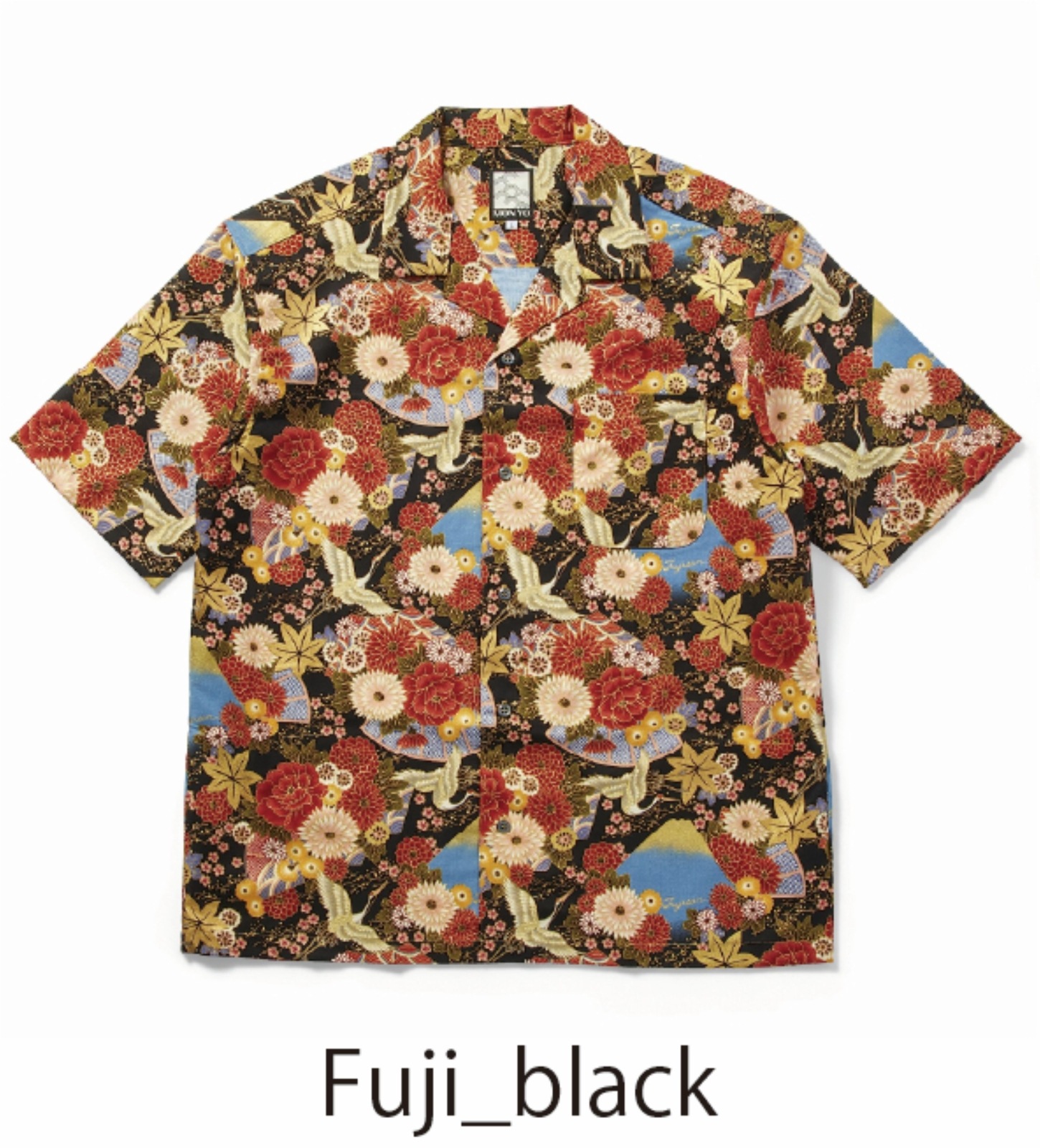 和柄アロハシャツ