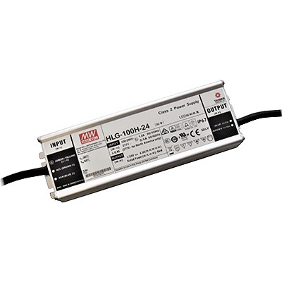 HLG-100H-24 || AC-DCスイッチング電源 MEANWELL 【屋内・屋外兼用