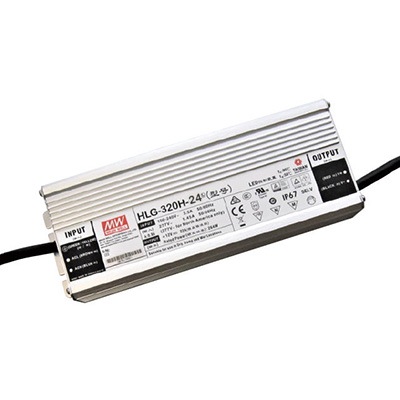 HLG-320H-24 || AC-DCスイッチング電源 MEANWELL 【屋内・屋外兼用