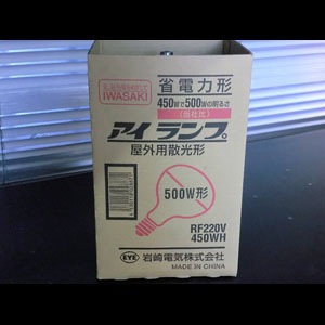 RF220V450WH || 白熱電球 岩崎電気(IWASAKI) 屋外投光用アイランプ