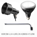 K00F/BK-L14 + LDR11N-H/B850A + F13/BK||�ھ���������LED����糧�åȡ۴���ŵ���K�����ץۥ��/�̎��Ď��ա�+��LEDioc LED�������� �����160W��Ʊ�� ����(5000K)��+�ڎ�����Ĺ��(965mm)�����ο�(��) (��׎ݎ̎�:LDR11N-H/B850)������ԲĎ�ľ���Τߡ� [br]