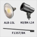 K0/BK-L14 + F13ST/BK + ALB-15L || LED������饤�ȥ��å� ����ŵ�+ALBLED ��K���������ץۥ�� ��������ե����� ��+�ڥ����� ���ȥ졼�ȷ� 913mm��+��LED���� �ŵ忧 ��������(15W) �ӡ����160�١�E26���� AC100/200V �֥�å�������Բġ�ľ���Τߡ�[nd+ak]