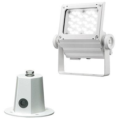 ECF8050W/NSAN8/W + FA1/W || <中型看板用LED投光器台座セット>岩崎