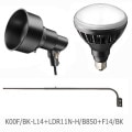 K00F/BK-L14 + LDR11N-H/B850A + F14/BK||�ھ���������LED����糧�åȡ۴���ŵ���K�����ץۥ��/�̎��Ď��ա�+��LEDioc LED�������� �����160W��Ʊ�� ����(5000K)��+�ڎ�����980��1480mm�����ο�(��)(��׎ݎ̎�:LDR11N-H/B850)������ԲĎ�ľ���Τߡ�[br]