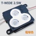 T-WIDE 2.5W-3000K || 3磻ɥLED⥸塼40ĥåȡ ѡȥʡ 緿/100mm AC100V IP67 ŵ忧(3000K) 300lm 160 Ϣ(100) ⥸塼֥ԥå350mm(Ŀ) 1ñ̥åȲǽ (:T-WIDE 3W-3000K) [is]