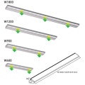 ���ɥӥ塼N2 W1800 (D)|| LED�����ѥ����� ���ƥ�ޥ��ɥХ� ���ɥӥ塼N2 R35������(������) W1800������ �ɱ��� �����(6500K) ��������(22W) ���Ĺ⤵�ܰ�(��1m) ��ˡ(W:1833��H:65��D:165mm)������ԲĎ�ľ���Τߡ�(������:���Ďގˎގ���N W1800-65K) [ud]