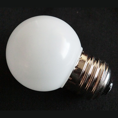 マルQ-3000K E26 LEDサイン球＜1箱＝10個入り＞|| φ45mmLEDサイン球